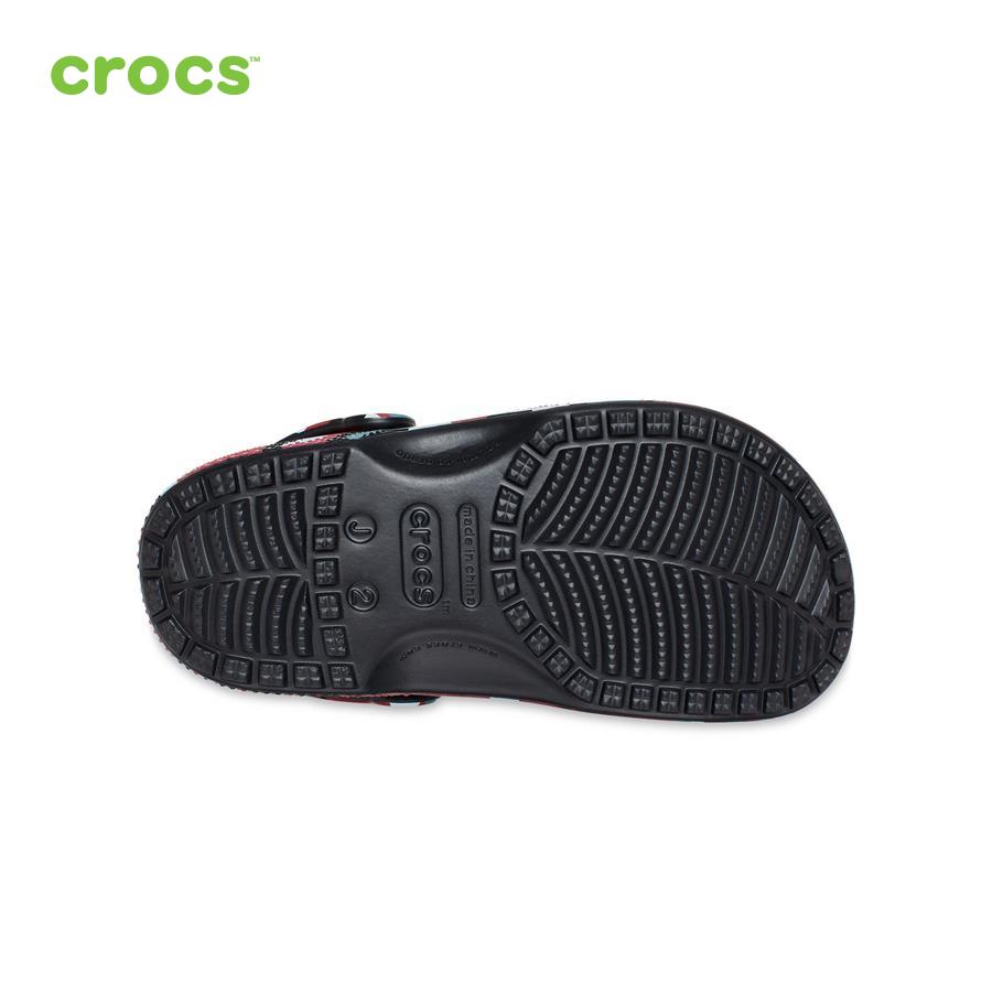 Giày lười trẻ em Crocs FW Classic Clog Kid Camo Blk/Red - 207594-063