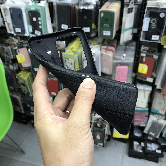 Ốp lưng dành cho SamSung Galaxy S20 Ultra silicon giả da chính hãng Auto Focus