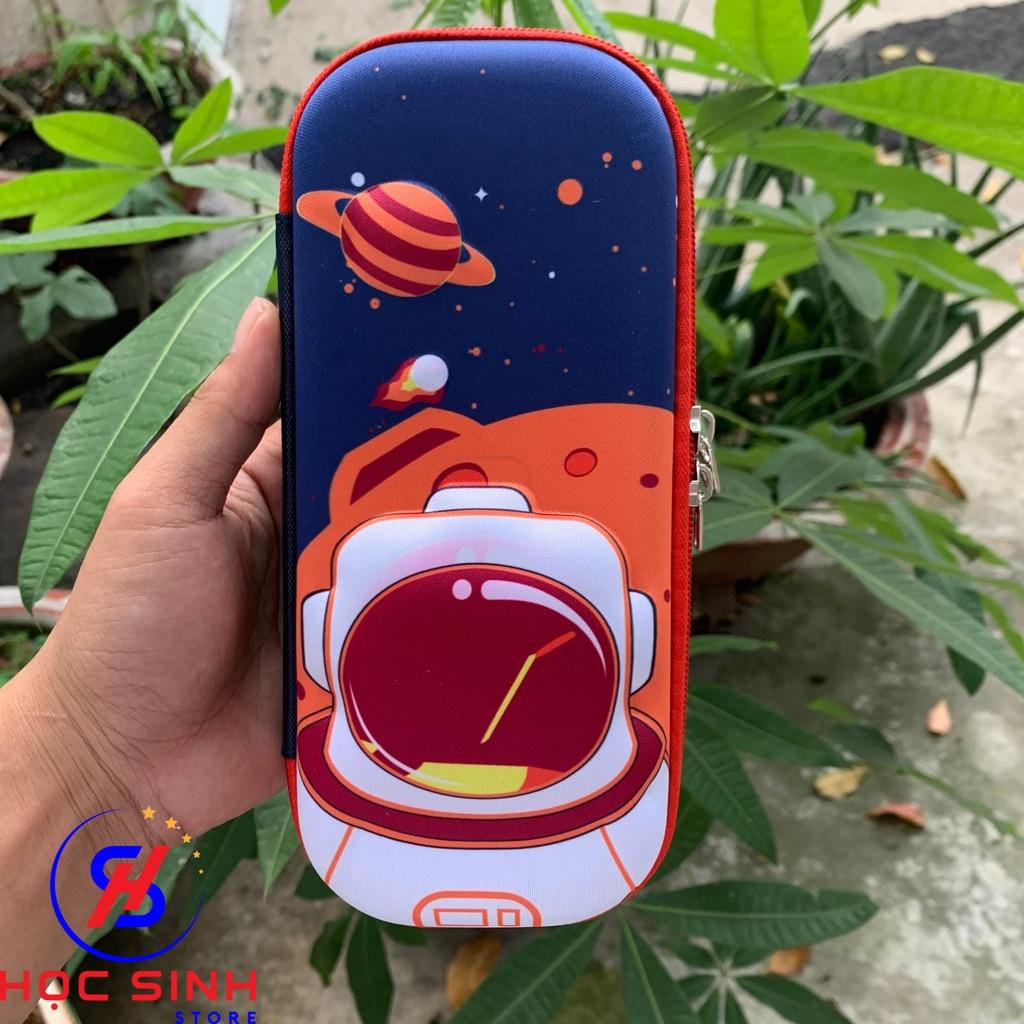 Bóp Đựng Viết Họa Tiết 3D Dễ Thương Nhựa cứng Eva Chống Sốc, Chống Nước Nhiều Mẫu