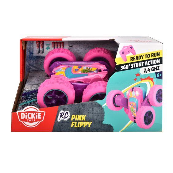 Đồ chơi Xe Điều khiển Dickie Toys RC Pink Flippy 201104002