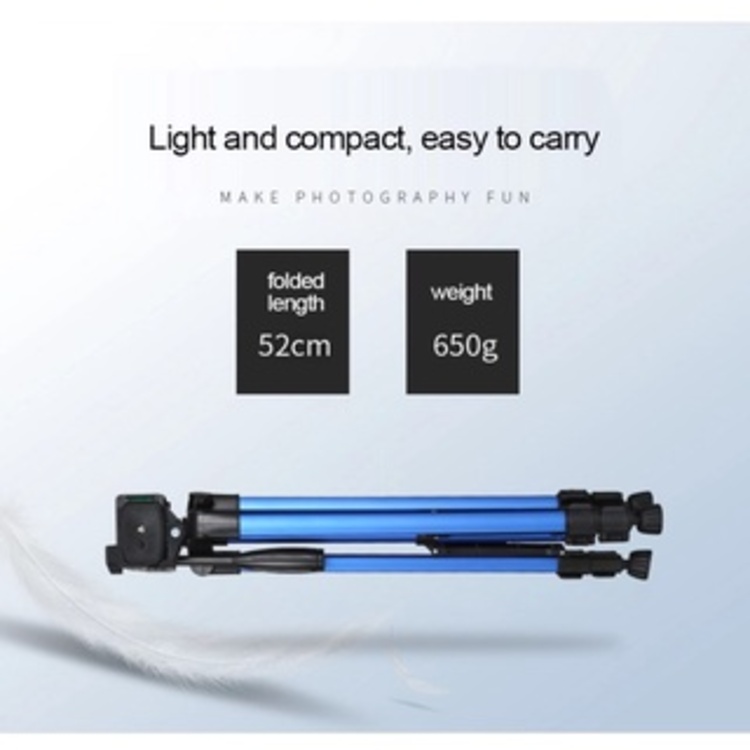 Tripod/ Chân đế điện thoại và máy ảnh MAWA 3366 có remote Bluetooth - Hàng chính hãng