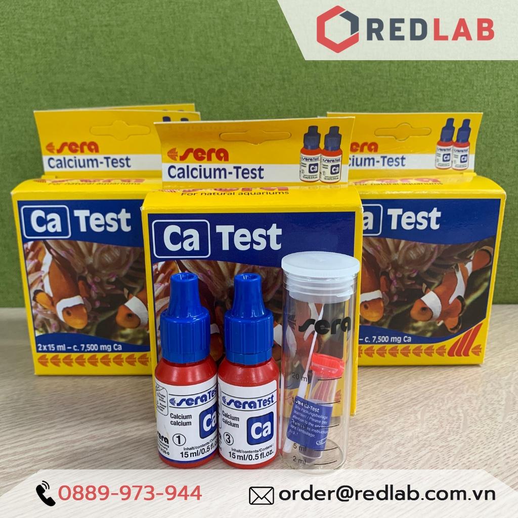 Test Ca Sera, kiểm tra Canxi có trong nước thủy sản.