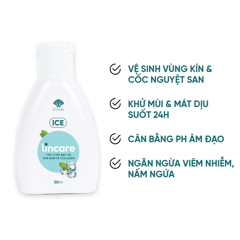 Combo sạch sâu vệ sinh cốc nguyệt san 3 món: Bột tiệt trùng cốc nguyệt san, DDVS Lincare và bàn chải