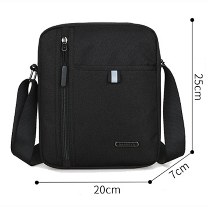 Túi đeo chéo nam chất dù chống thấm nước túi đeo chéo size lớn -064