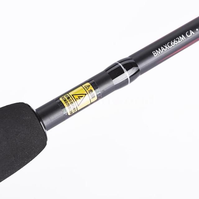 Cần câu cá lure ABU BLACKMAX dài 2m4 chính hãng có cả máy ngang và máy đứng y hình giá rẻ cần cực khoẻ