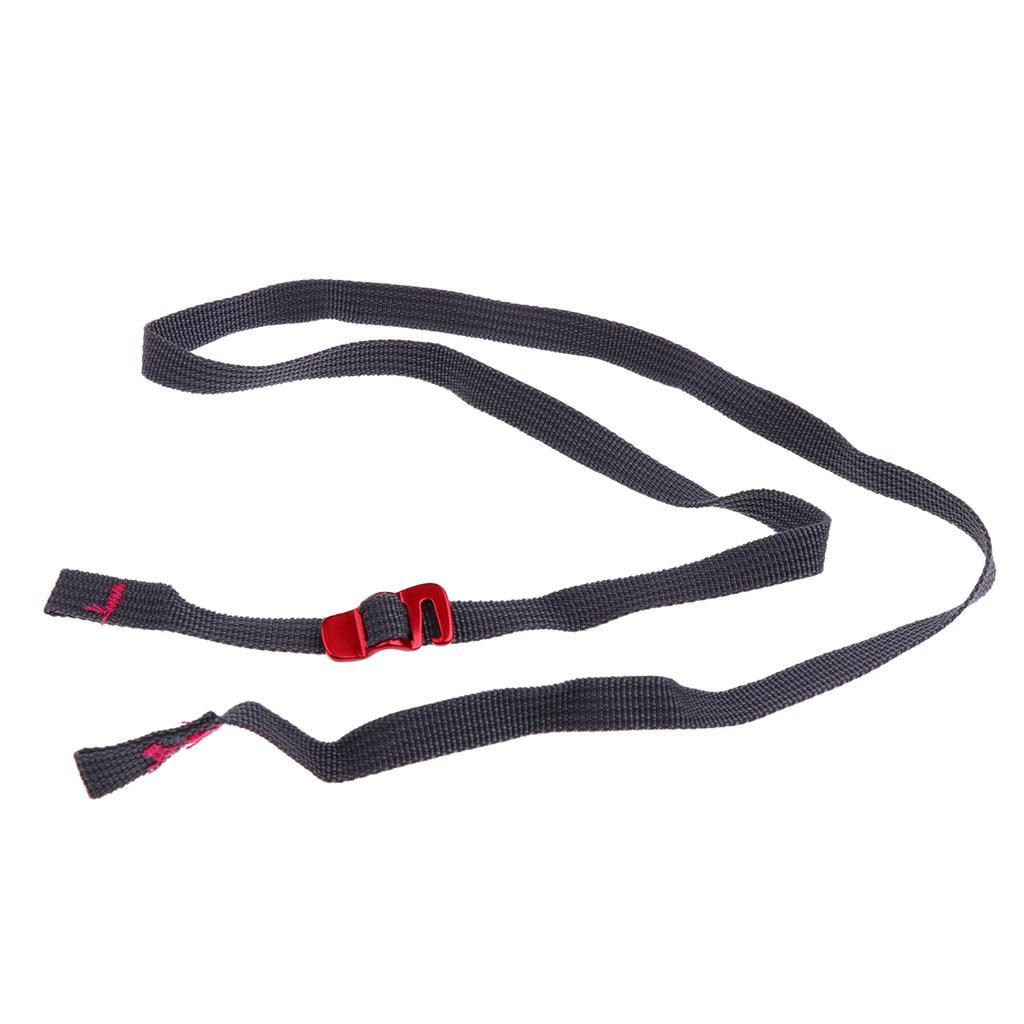 4 Pcs Quick Release Nylon Cord Tie Binding Strap Rope Luggage Bag 1 m