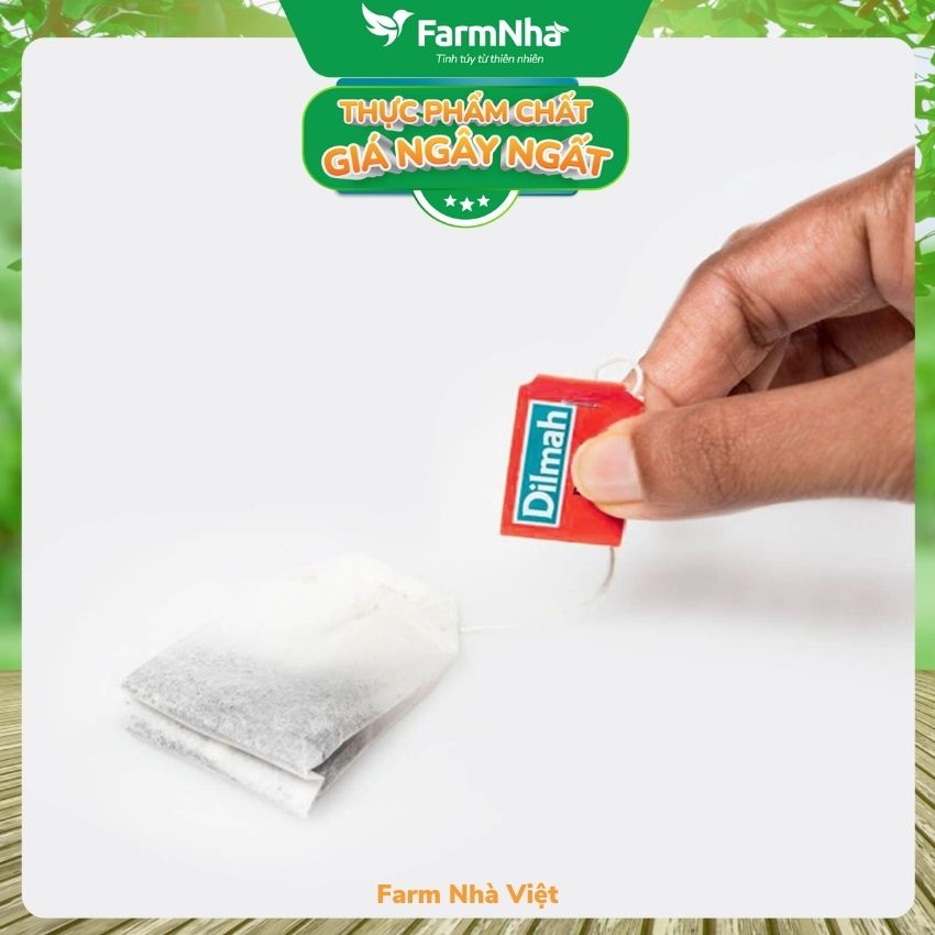 Trà Dilmah Raspberry túi lọc 30g 20 túi x 1.5g - Tinh hoa trà Sri Lanka