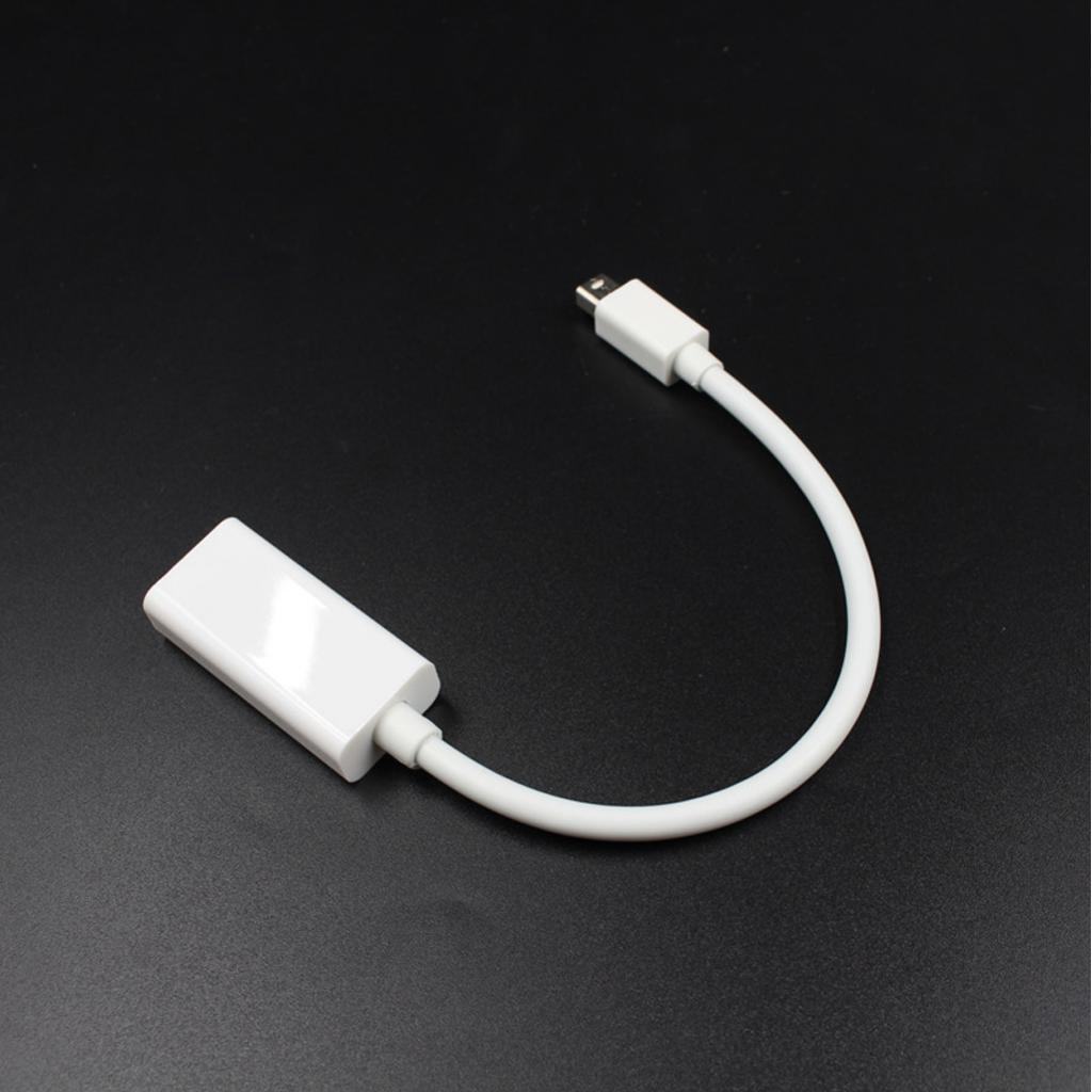 Adapter Port Mini DP Screen To HDMI For Apple Air Pro White