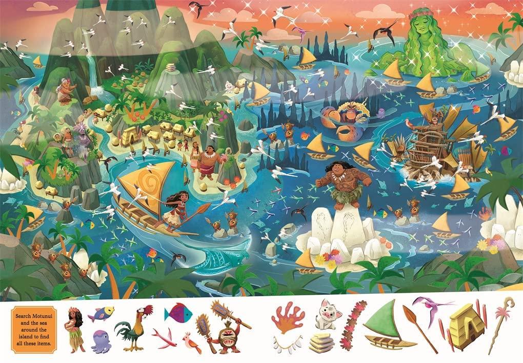 Sách ngoại văn: Disney Princess Magical Worlds Search And Find Activity Book