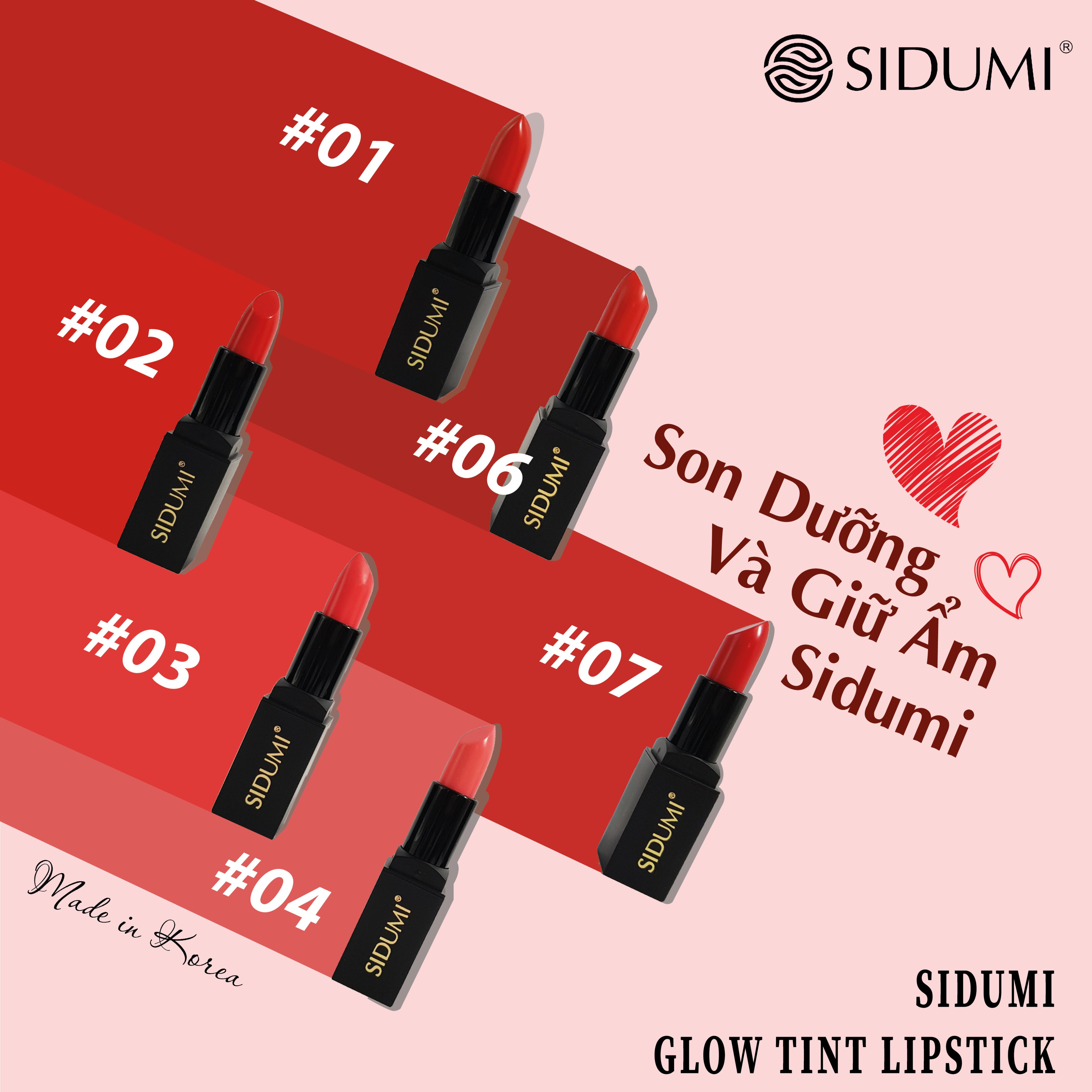 Son Dưỡng Và Giữ Ẩm Sidumi - SDM 612