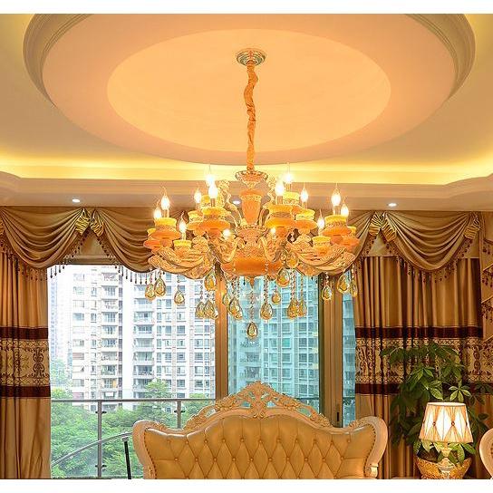 Đèn chùm NEEL kiểu dáng sang trọng trang trí nội thất hiện đại loại 15 tay - kèm bóng LED chuyên dụng