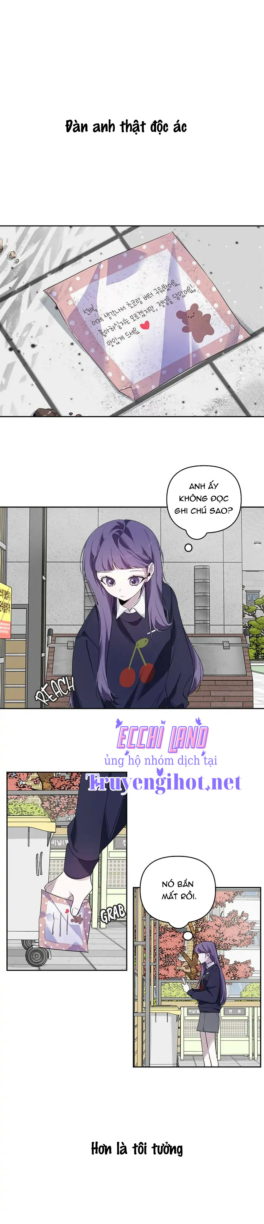 đàn anh thật xấu xa! chapter 4.1 4