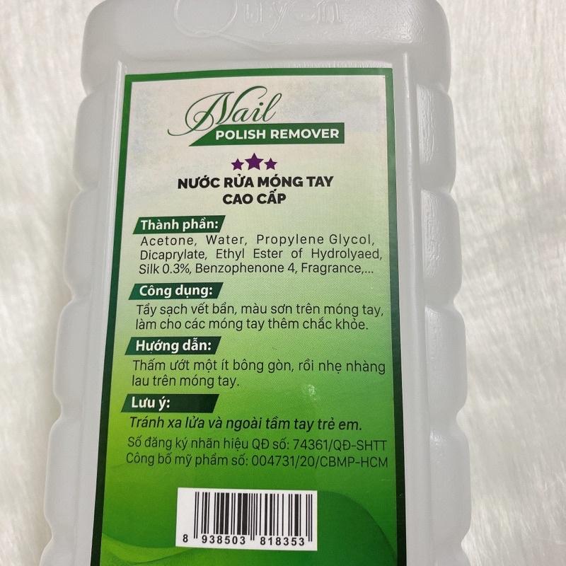 Nước lau gel, acetol chai 1000ml