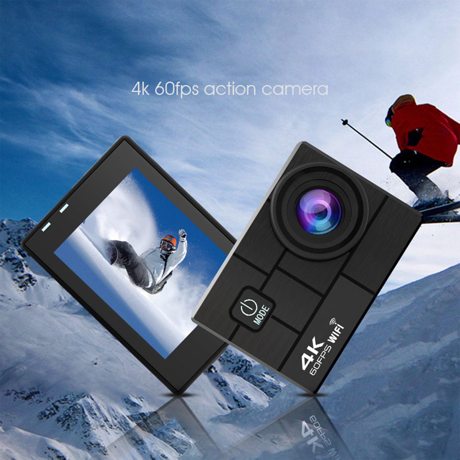 New 4K WiFi Waterproof Outdoor Sports Camera Anti-Shake Sports DV Helmet Action Camera