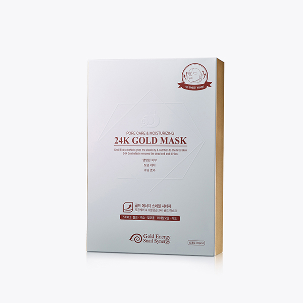 Mặt nạ cấp ẩm thu nhỏ lỗ chân lông dành cho da khô GOLD SNAIL Mask Pack (Pore Care + Moisturizing) 33ml