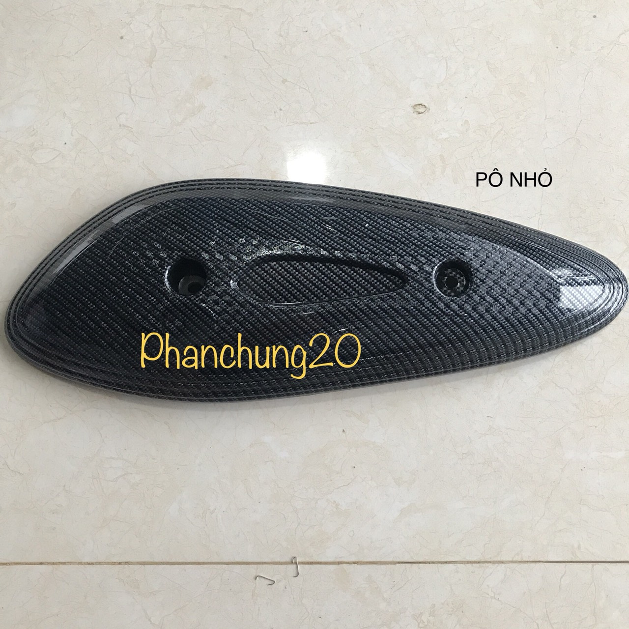 ỐP CHE PÔ  DÙNG CHO ĐỜI XE SHMODE 2020 2021 2022 2023 CACBON