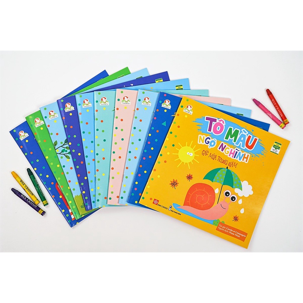 Sách Tô Màu Ngộ Nghĩnh – Đinh Tị Books