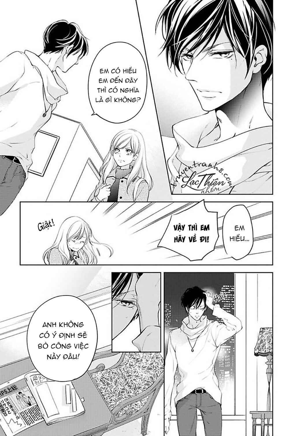 nụ hôn cuồng nhiệt của ngài idol! chapter 4 35