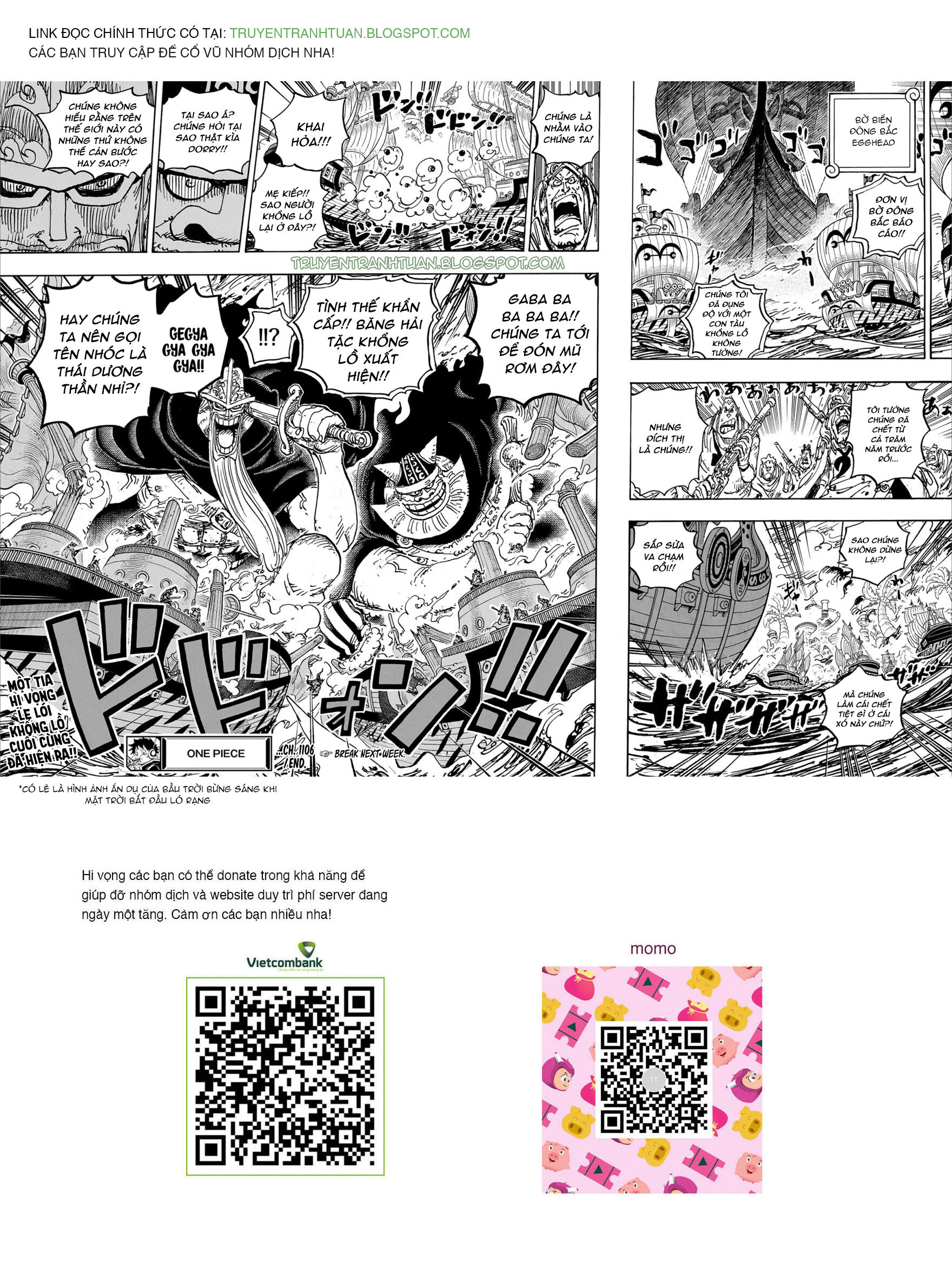 One Piece Chapter 1106 - Trang 11