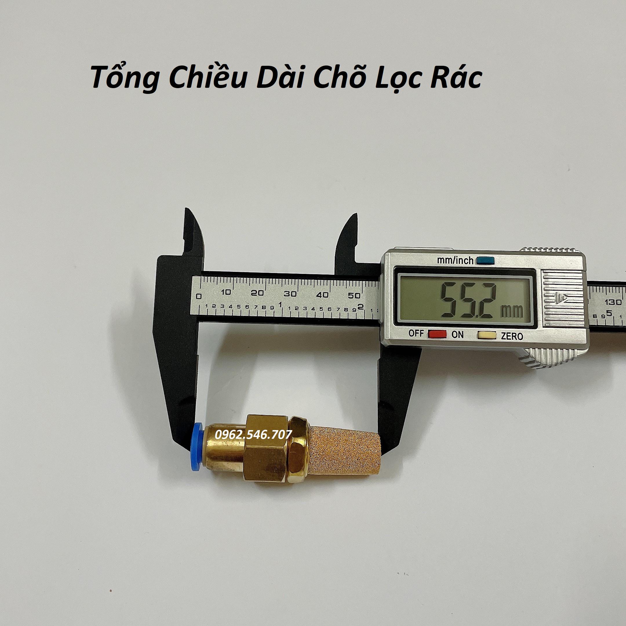 Bộ đầu lọc rác cho hệ thống phun sương 8mm bằng Đồng