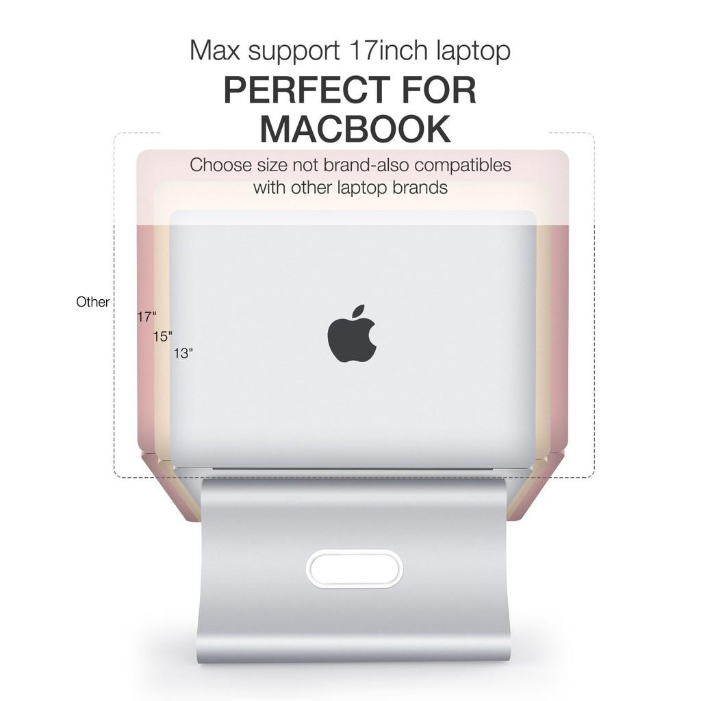 BeStand - Kệ đỡ cho Macbook/Laptop/NoteBook - Chất liệu hợp kim nhôm nguyên khối