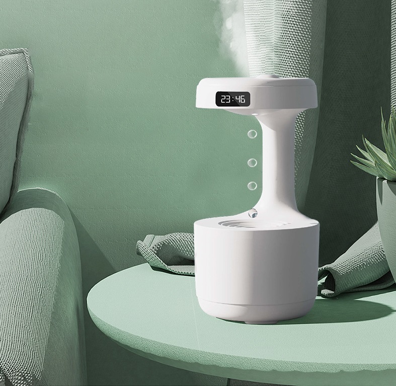 Máy tạo ẩm phun sương giọt nước không trọng lực Anti-gravity Air Humidifier Water Droplet 800ml