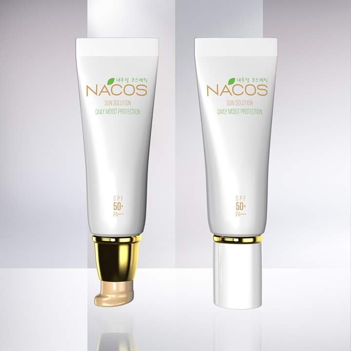 Kem chống nắng Nacos Sun Solution Daily Moist Protection