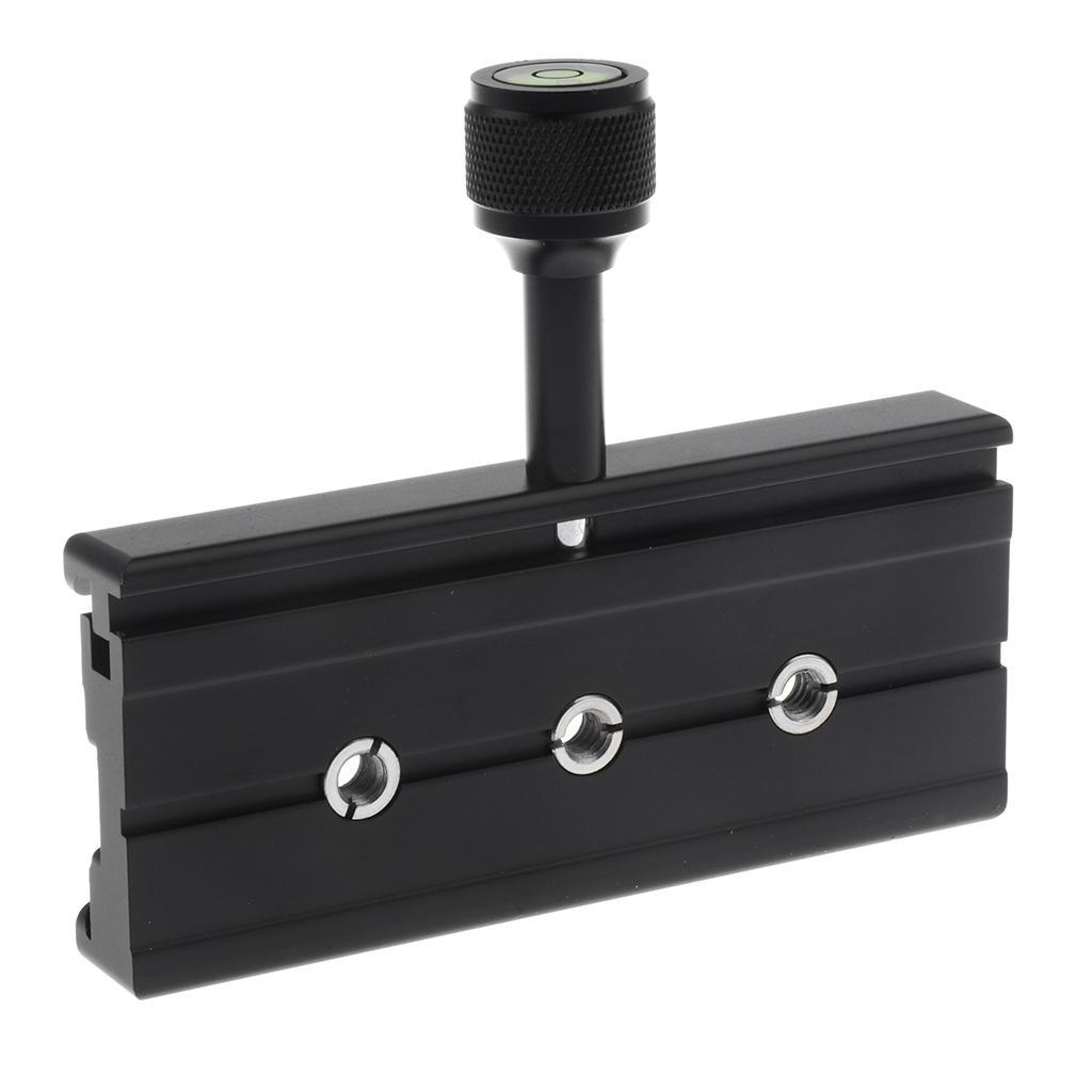 120mm Adapter Clamp Quick Release Plate 1/4'' 3/8'' Tripod For Arca SWISS