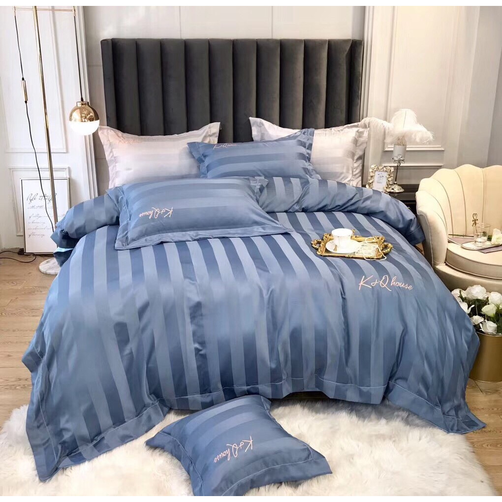 Bộ Chăn Ga Gối Satin Lụa Cao Cấp