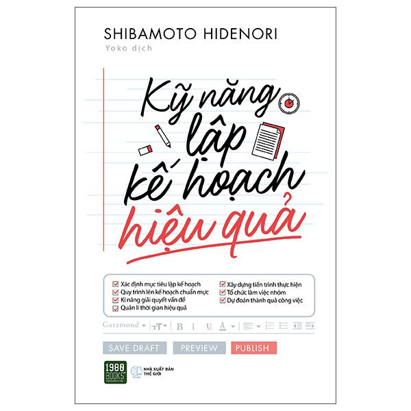 Kỹ Năng Lập Kế Hoạch Hiệu Quả