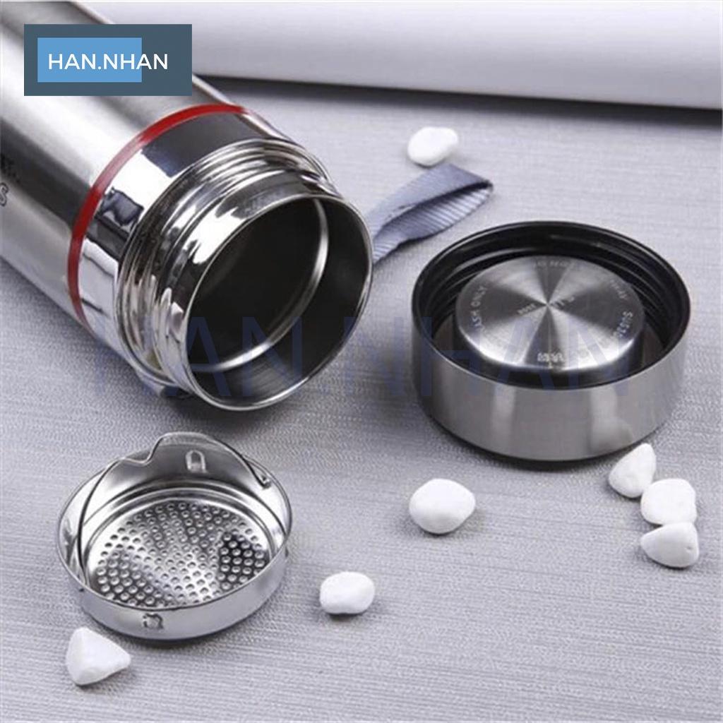 Bình giữ nhiệt nóng lạnh inox cách nhiệt dung tích 1000ml - 800ml