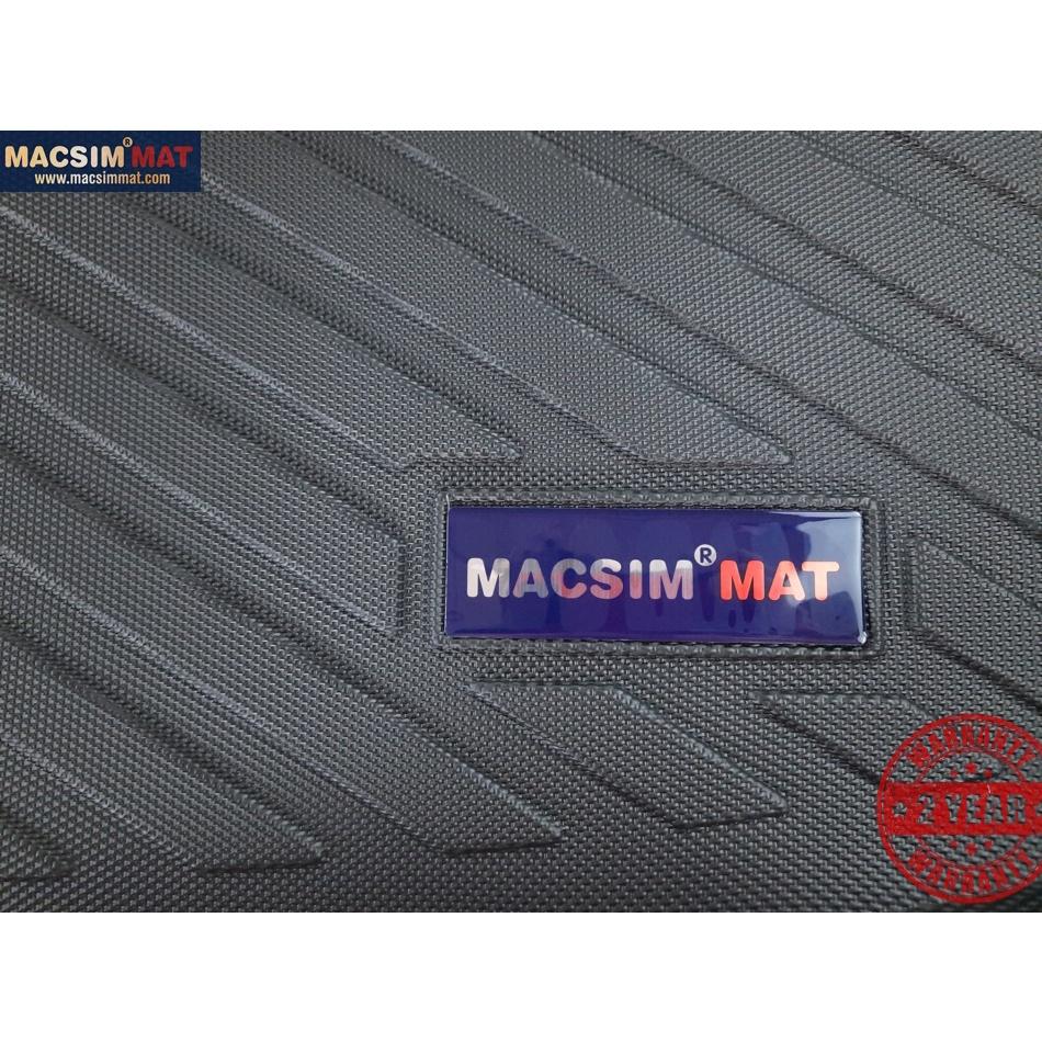 Thảm lót cốp xe ô tô VOLVO V40 2013-2017 nhãn hiệu Macsim chất liệu TPV cao cấp (D0069)