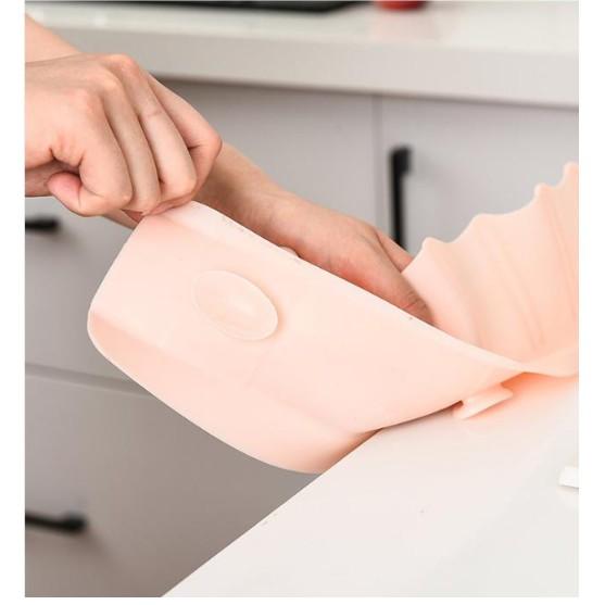 Miếng chắn bắn nước chậu rửa nhà bếp bộ 2 miếng