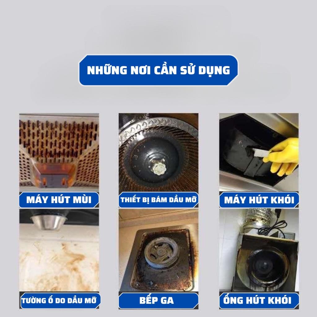 Chai Xịt Vệ Sinh Dạng Bọt Tuyết Tẩy Rửa Nhà Bếp Siêu Đa Năng,Tẩy Sạch Vết Dầu Mỡ Cứng Đầu DouKe 500ml - K46