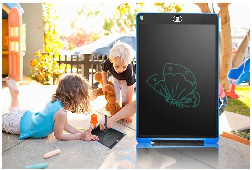 Bảng vẽ điện tử  LCD 12 inch - Sản phẩm giao màu ngẫu nhiên