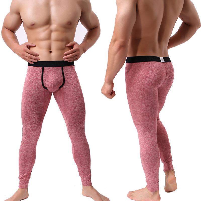 Quần Lót Nam Quần Lót Sinh Nhiệt Đáy Thu Giữ Ấm Mùa Đông Dài Mỏng Johns Quần Legging Nhiệt Quần Chắc Chắn Quần Lót XL