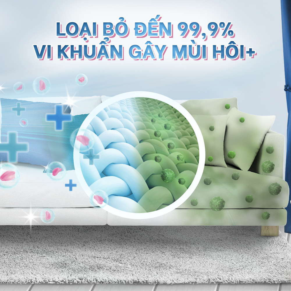 Combo Tiết Kiệm 3 Xịt Vải DOWNY Hương Nắng Mai/Huyền Bí/Đam Mê Chai 370ML x3