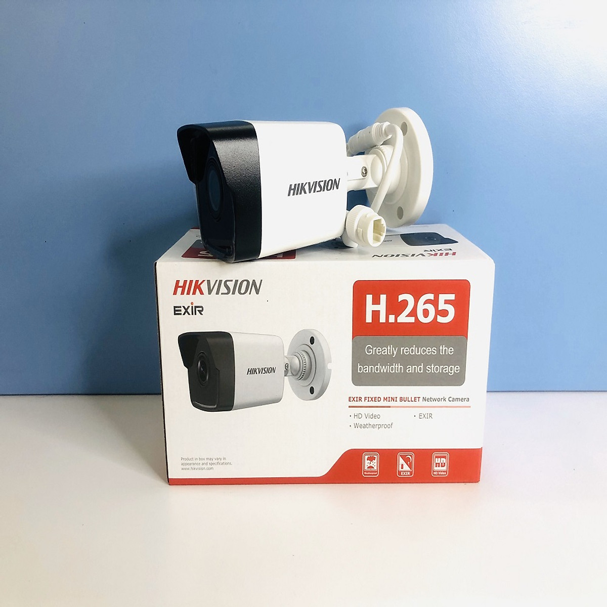 Camera IP hồng ngoại 2.0 Megapixel HIKVISION DS-2CD1023G0E-I - Hàng Chính Hãng