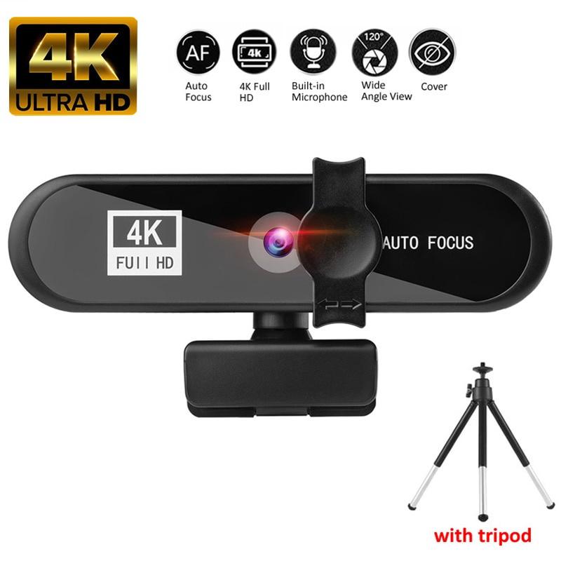 Camera cho máy tính tự động lấy nét thích hợp cho văn phòng 1080P Full HD Web Cam 2K 4K