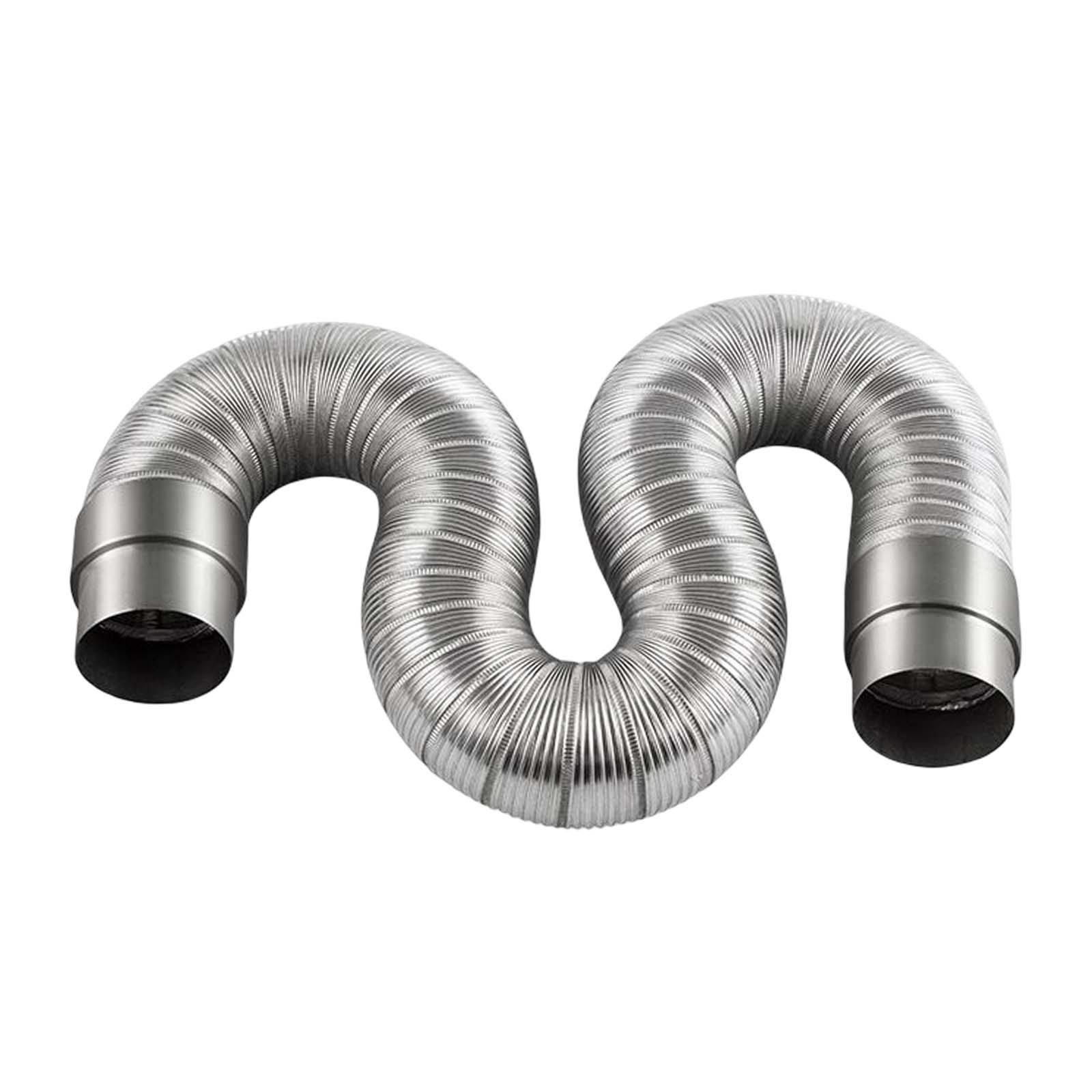 Gas Heater Exhaust Pipe Duct Bendable for Bathroom Heater Replacement
