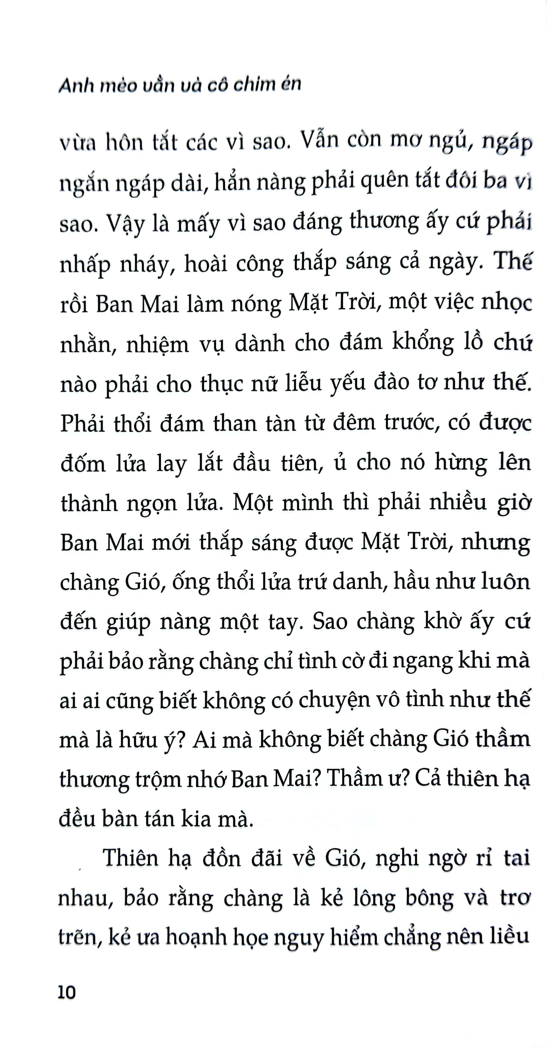 Sách - Anh Mèo Vằn Và Cô Chim Én - Một Chuyện Tình