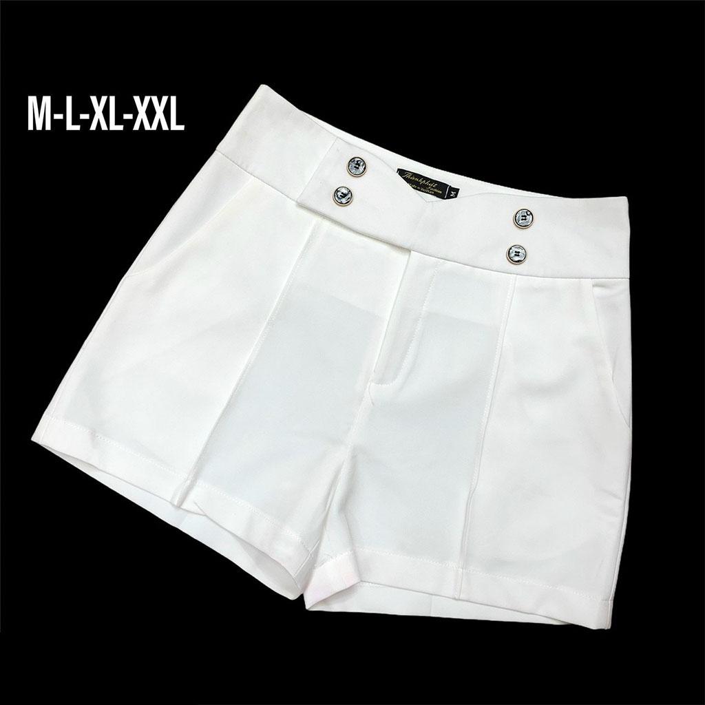 Quần Short Ngắn Lưng Cao 4 Cúc ulzzang dễ phối đồ