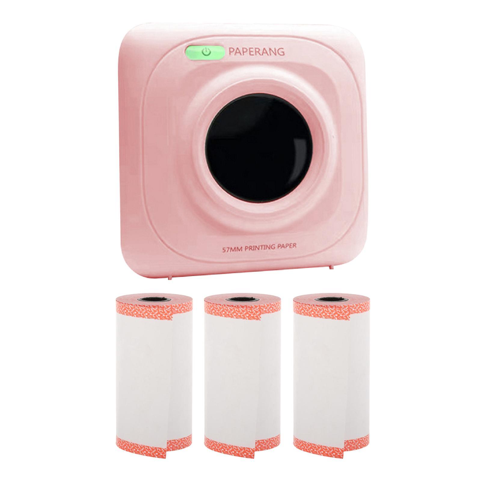 Wireless Photo Label with 4 Roll Thermal Paper  StyleA