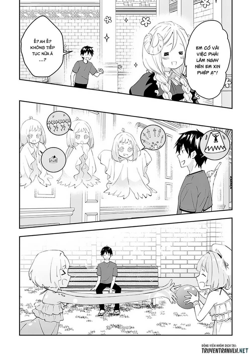 maou ni natte node, dungeon tsukutte jingai musume to honobono suru chapter 27.1 9