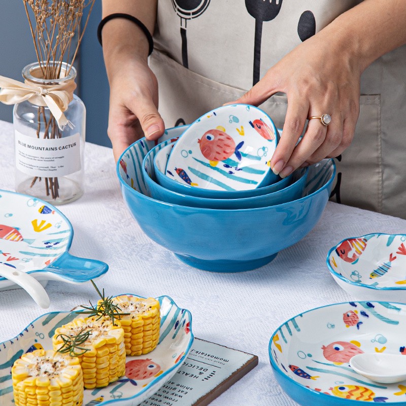 Set cá xanh đại dương 40 chi tiết