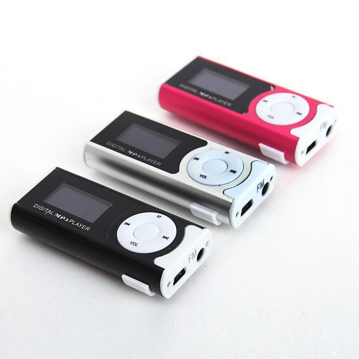 Máy Nghe Nhạc Mp3 Có Màn Hình LCD, Earphone Đọc Thẻ Nhớ Và Loa Ngoài Thời Trang