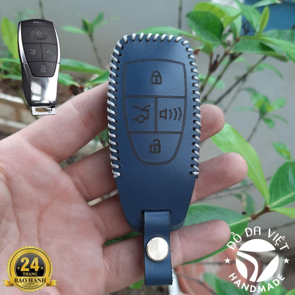 Bao da chìa khoá Beijing X7 Beijing-x7 U5 Plus BAIC Bejing BJ X7. da thật BH 2 năm