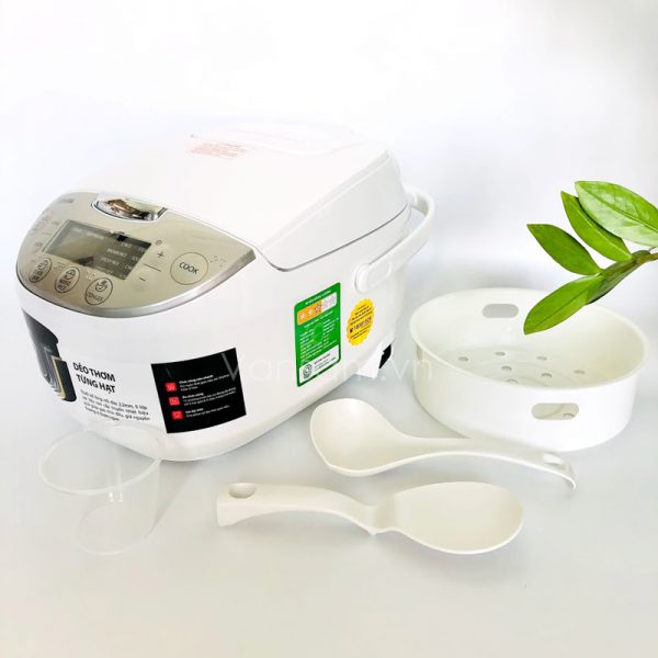 Nồi cơm điện tử Toshiba 1 lít RC-10DH2PV(W)-Hàng chính hãng