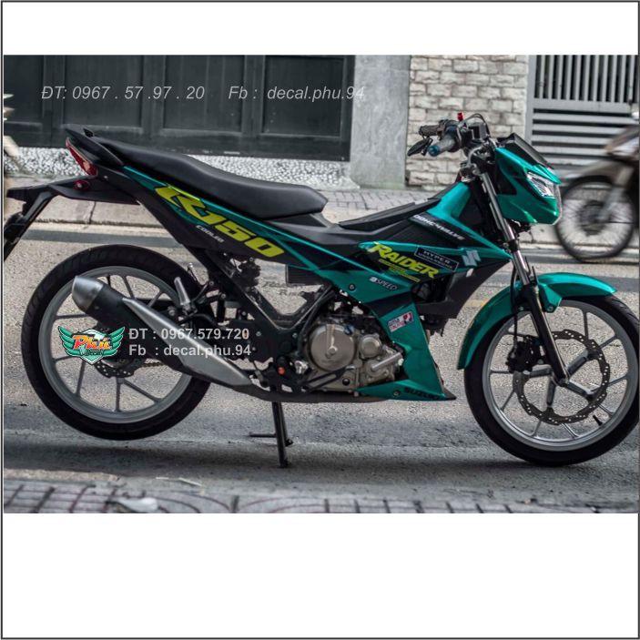 Tem Rời Raider Xanh Lục bảo