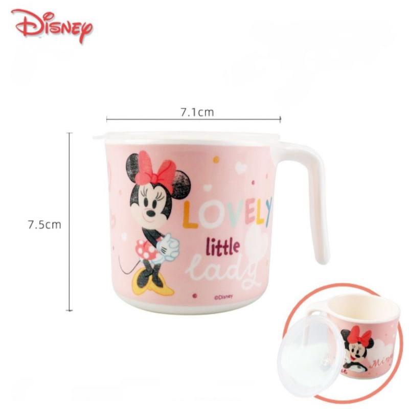 Cốc có tay cầm và nắp đậy nhỏ xinh hãng DISNEY. hình hoạt hình xinh xắn